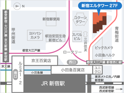 マイナビクリエイター東京オフィスマップ